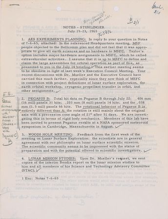 Lot #432 Wernher von Braun Report - Image 1