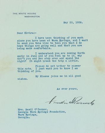 Lot #53 Franklin D. Roosevelt Typed Letter Signed - Image 1