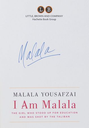 Lot #705 Malala Yousafzai Book - Image 1