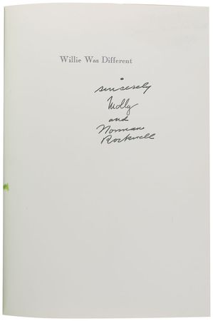 Lot #449 Norman Rockwell Book - Image 1