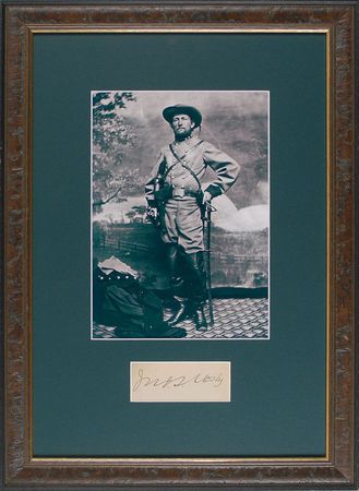 Lot #329 John S. Mosby Signature - Image 1