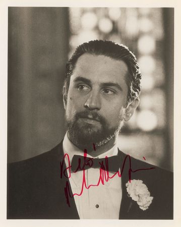 Lot #937 Al Pacino and Robert DeNiro Signed Photographs - Image 2