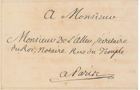 Lot #675 Voltaire: “Voltaire, your old servant” - Image 3