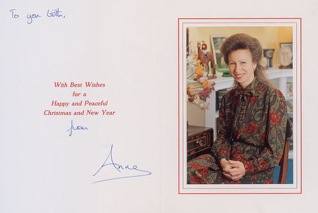 Lot #288 Princess Anne Christmas Cards - Image 1