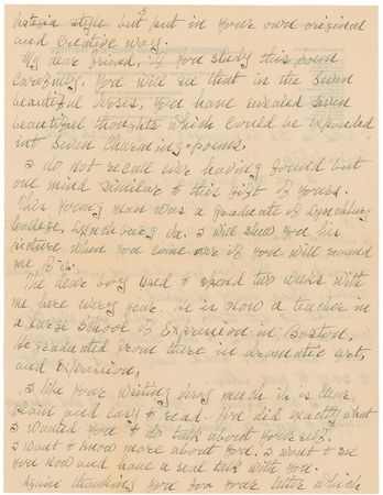 Lot #138 George Washington Carver Handwritten Letter Signed - Image 3