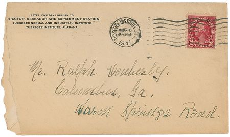 Lot #138 George Washington Carver Handwritten Letter Signed - Image 5