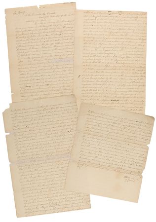 Lot #135 Aaron Burr Signed Document - Image 1