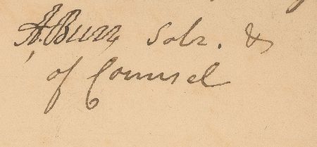 Lot #135 Aaron Burr Signed Document - Image 2