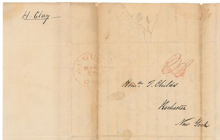 Lot #146 Henry Clay: “The Abolitionists, I observe are increasing in your quarter. Will they adhere to Birney, or finally go for Mr. V. Buren” - Image 4