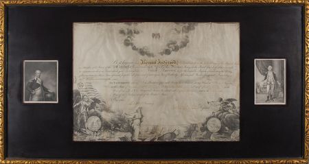 Lot #1 George Washington: Washington honors a