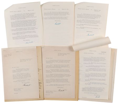 Lot #48 Herbert Hoover: “The left-wing faculty in Stanford University is constantly conspiring to get control of the Hoover Institution” - Image 1