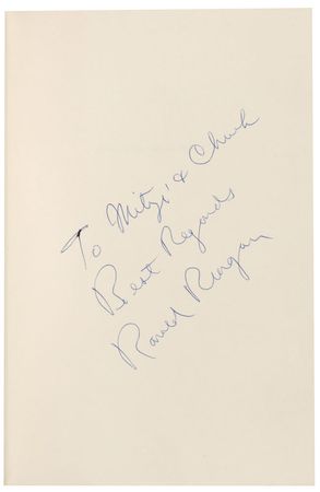 Lot #112 Ronald Reagan Book - Image 1