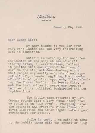 Lot #878 Edward G. Robinson Typed Letter Signed - Image 2