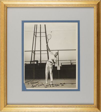 Lot #969 Bill Tilden Signed Photograph - Image 2