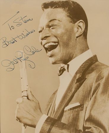 Lot #818 Nat King Cole Signed Photograph - Image 2