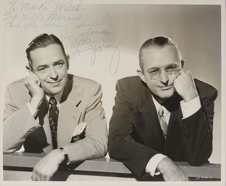 Lot #819 Jimmy and Tommy Dorsey Signed Photograph - Image 2