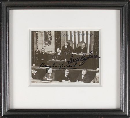 Lot #328 Douglas MacArthur Signed Photograph - Image 2