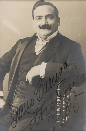 Lot #715 Enrico Caruso Signed Photograph - Image 1