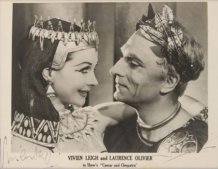 Lot #868 Vivien Leigh and Laurence Olivier Signed Photograph - Image 1