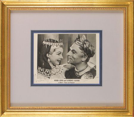 Lot #868 Vivien Leigh and Laurence Olivier Signed Photograph - Image 2