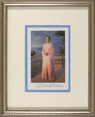 Lot #922 Grace Kelly Signed Photograph - Image 1