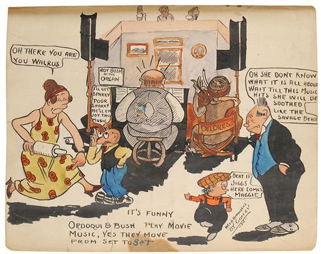 Lot #880 Silent Film Stars: The silent pianoman’s scrapbook of stars, including Shearer, Talmadge, Bow, and Dempsey - Image 6