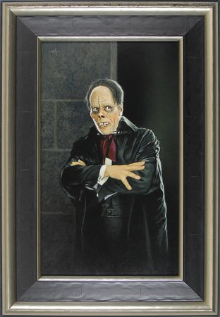 Lot #845 Lon Chaney, Sr Original Artwork - Image 1