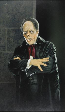 Lot #845 Lon Chaney, Sr Original Artwork - Image 2