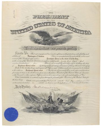 Lot #88 William H. Taft Signed Document - Image 1