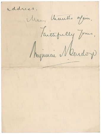 Lot #236 Supreme Court: Benjamin Cardozo Letters - Image 4