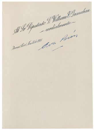 Lot #216 Eva Peron Book - Image 1