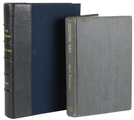 Lot #965 Jackie Robinson and Rocky Marciano: Robinson and Marciano sign Kerouacâ€™s Doctor Sax - Image 3