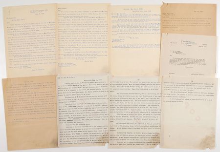 Lot #45 William H. Taft: Blackmailed with the possibility of an illicit daughter, Taft investigates “to see whether this is insanity or fraud” - Image 2