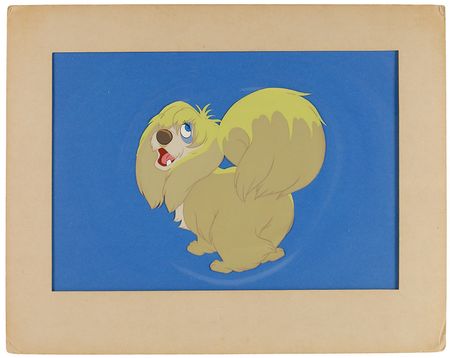 Lot #527 Peg production cel from Lady and the Tramp Production Cel - Image 3