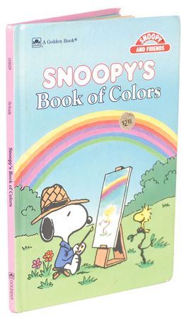 Lot #614 Snoopy and Woodstock original artwork from Snoopyâ??s Book of Colors Original Artwork - Image 2