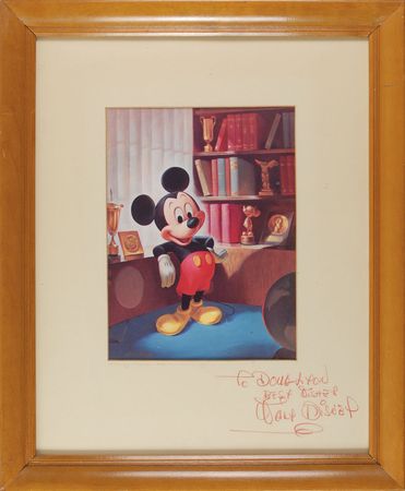 Lot #479 Mickey Mouse dye transfer print from Mickey Mouse’s 25th Anniversary Dye Transfer Print - Image 1