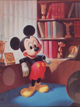 Lot #479 Mickey Mouse dye transfer print from Mickey Mouse’s 25th Anniversary Dye Transfer Print - Image 3