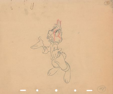 Lot #506 Brer Rabbit production drawing from Song of the South Production Drawing - Image 2