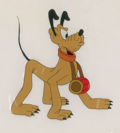 Lot #478 Pluto production cel from Rescue Dog Production Cel - Image 1