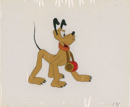 Lot #478 Pluto production cel from Rescue Dog Production Cel - Image 2