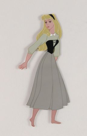 Lot #539 Briar Rose production model cel from Sleeping Beauty Production Model Cel - Image 1