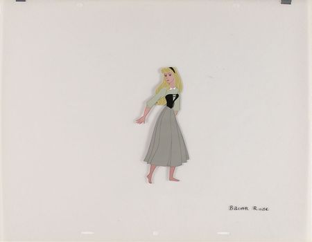Lot #539 Briar Rose production model cel from Sleeping Beauty Production Model Cel - Image 2