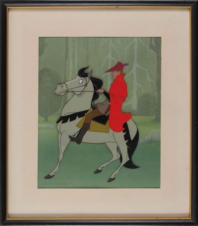Lot #538 Prince Phillip and Sampson production cel from Sleeping Beauty Production Cel - Image 2