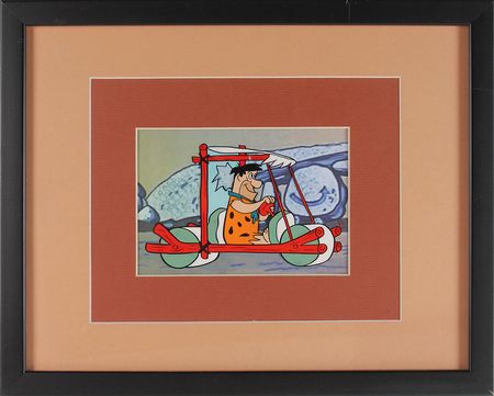 Lot #605 Fred Flintstone production cel from The Flintstones Production Cel - Image 2