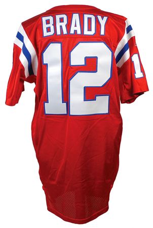 Lot #950 Tom Brady: Brady?s game-worn Thanksgiving Day jersey from 2002 - Image 4