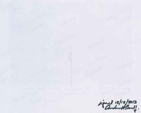 Lot #247 Andy Card Signed Photograph - Image 2