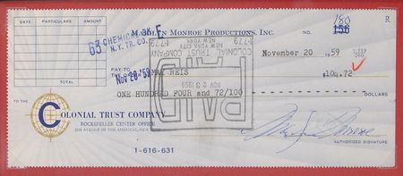 Lot #735 Marilyn Monroe: From the year of Some Like It Hot - Image 2
