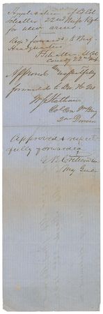 Lot #294 George B. Crittenden Endorsement - Image 1