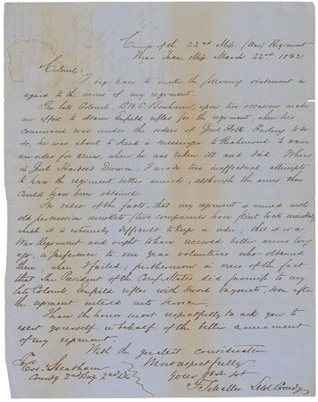 Lot #294 George B. Crittenden Endorsement - Image 2