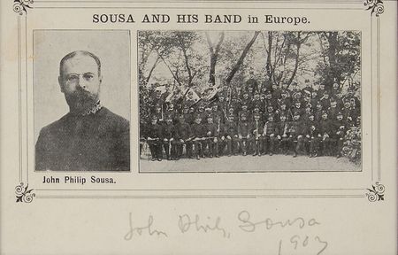 Lot #593 John Philip Sousa Signed Photograph - Image 1